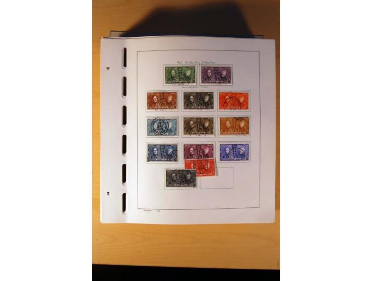 1849/1980, sehr schöne ungebrauchte, postfrische und gestempelte Sammlung mit einer Vielzahl an guten Werten, dabei Mi.-Nr. 3