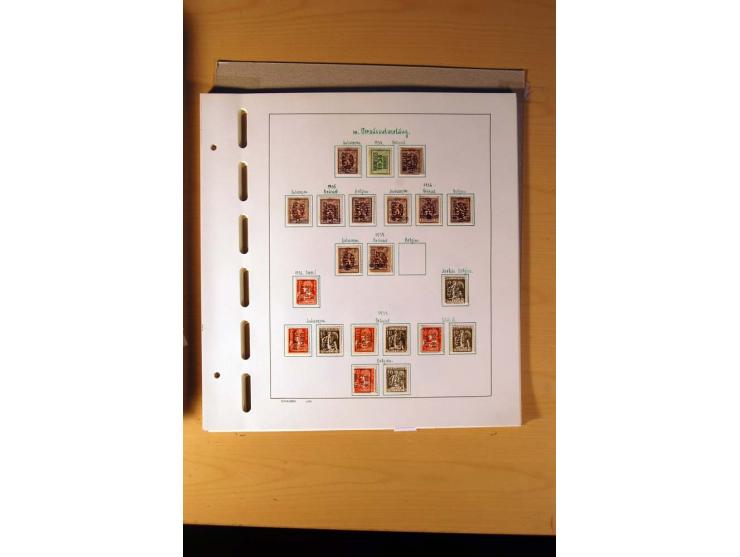 1849/1980, sehr schöne ungebrauchte, postfrische und gestempelte Sammlung mit einer Vielzahl an guten Werten, dabei Mi.-Nr. 3