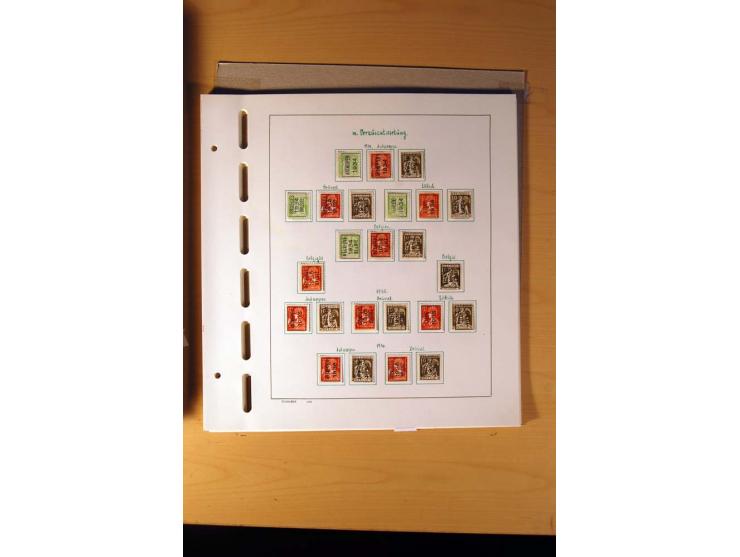 1849/1980, sehr schöne ungebrauchte, postfrische und gestempelte Sammlung mit einer Vielzahl an guten Werten, dabei Mi.-Nr. 3
