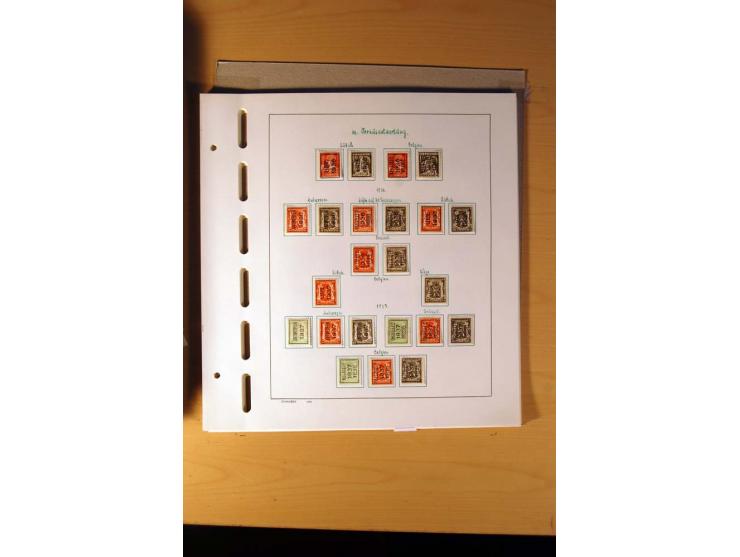1849/1980, sehr schöne ungebrauchte, postfrische und gestempelte Sammlung mit einer Vielzahl an guten Werten, dabei Mi.-Nr. 3