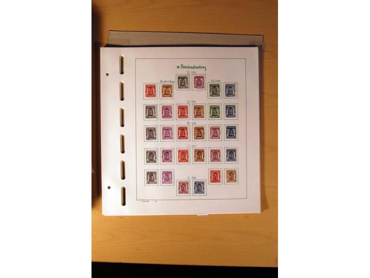 1849/1980, sehr schöne ungebrauchte, postfrische und gestempelte Sammlung mit einer Vielzahl an guten Werten, dabei Mi.-Nr. 3