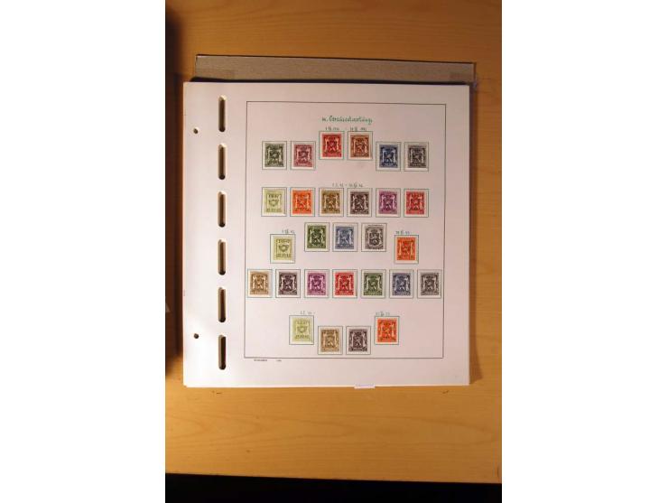1849/1980, sehr schöne ungebrauchte, postfrische und gestempelte Sammlung mit einer Vielzahl an guten Werten, dabei Mi.-Nr. 3