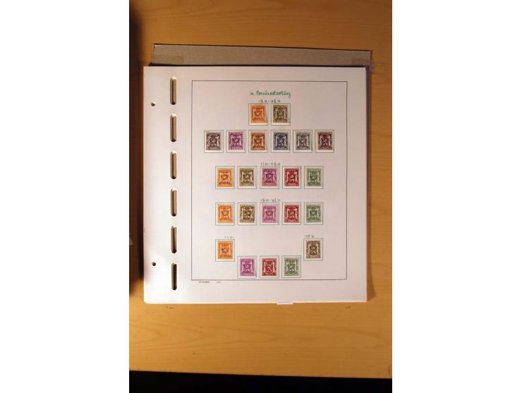1849/1980, sehr schöne ungebrauchte, postfrische und gestempelte Sammlung mit einer Vielzahl an guten Werten, dabei Mi.-Nr. 3