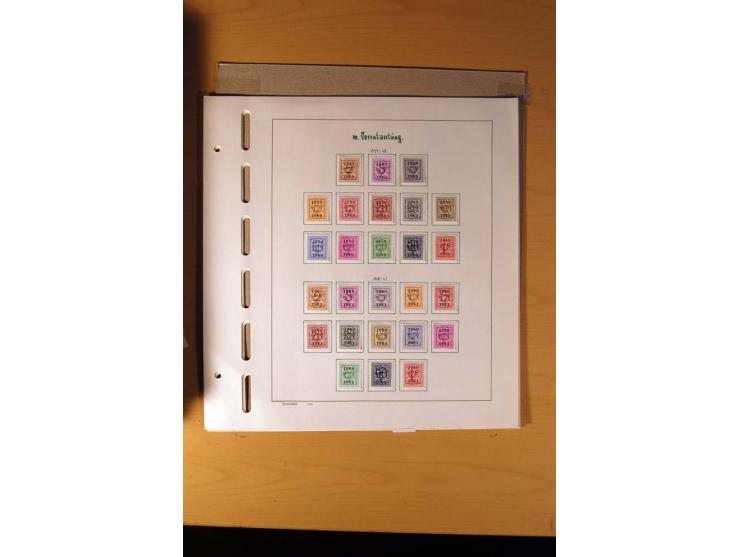 1849/1980, sehr schöne ungebrauchte, postfrische und gestempelte Sammlung mit einer Vielzahl an guten Werten, dabei Mi.-Nr. 3
