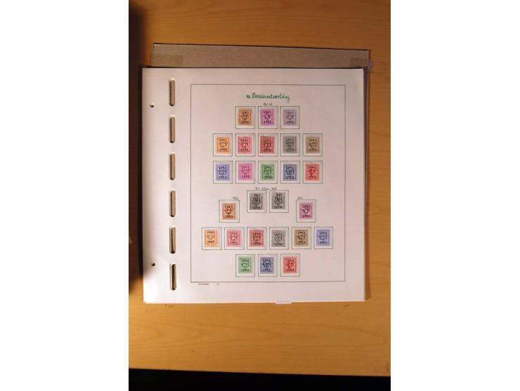 1849/1980, sehr schöne ungebrauchte, postfrische und gestempelte Sammlung mit einer Vielzahl an guten Werten, dabei Mi.-Nr. 3