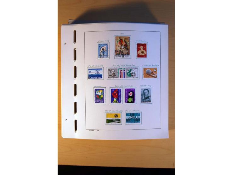 1849/1980, sehr schöne ungebrauchte, postfrische und gestempelte Sammlung mit einer Vielzahl an guten Werten, dabei Mi.-Nr. 3