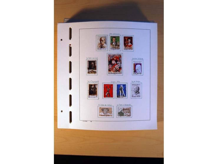 1849/1980, sehr schöne ungebrauchte, postfrische und gestempelte Sammlung mit einer Vielzahl an guten Werten, dabei Mi.-Nr. 3