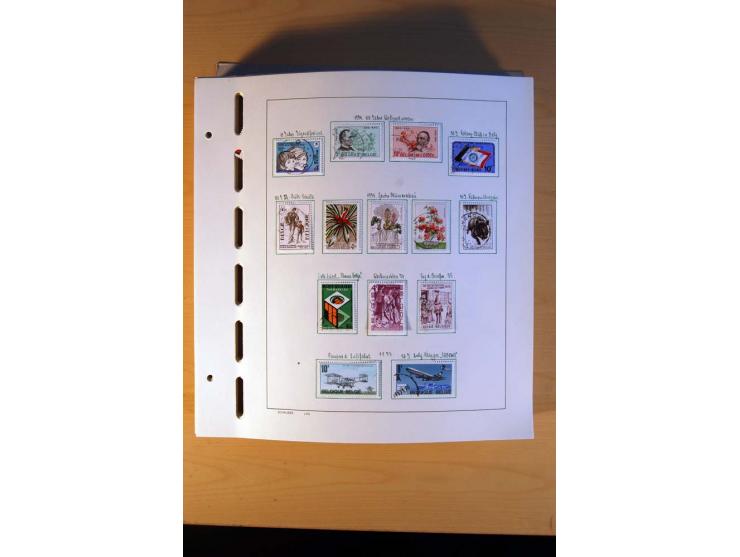 1849/1980, sehr schöne ungebrauchte, postfrische und gestempelte Sammlung mit einer Vielzahl an guten Werten, dabei Mi.-Nr. 3