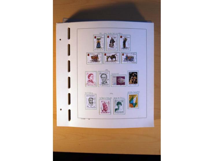 1849/1980, sehr schöne ungebrauchte, postfrische und gestempelte Sammlung mit einer Vielzahl an guten Werten, dabei Mi.-Nr. 3