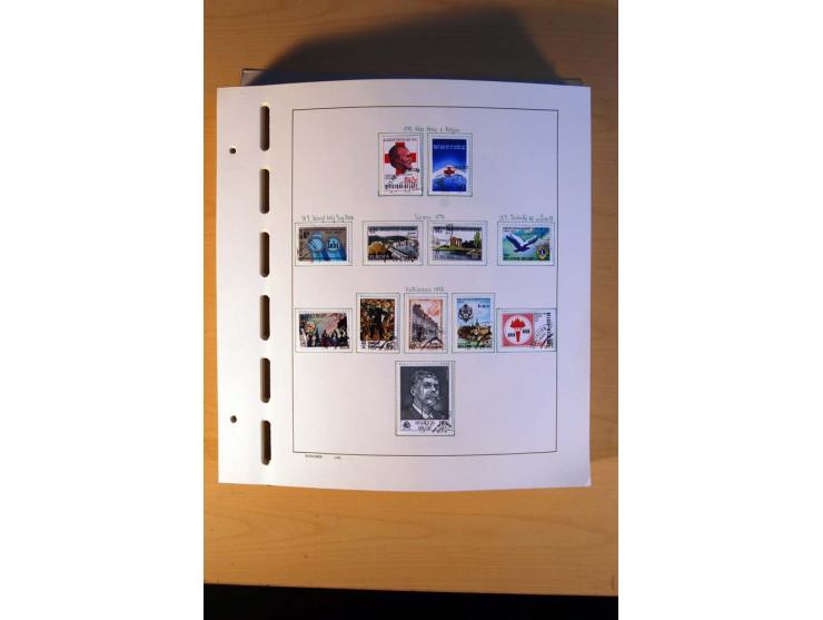 1849/1980, sehr schöne ungebrauchte, postfrische und gestempelte Sammlung mit einer Vielzahl an guten Werten, dabei Mi.-Nr. 3