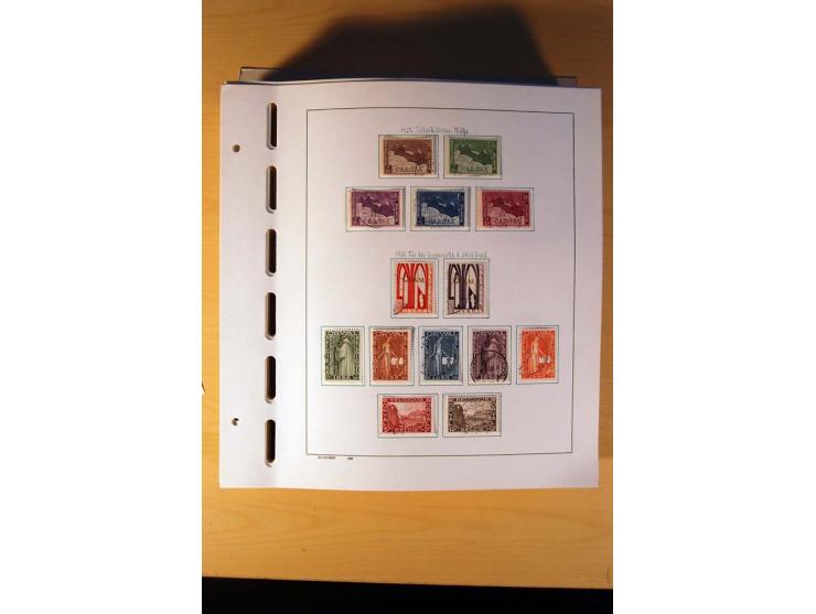 1849/1980, sehr schöne ungebrauchte, postfrische und gestempelte Sammlung mit einer Vielzahl an guten Werten, dabei Mi.-Nr. 3