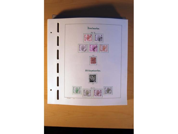 1849/1980, sehr schöne ungebrauchte, postfrische und gestempelte Sammlung mit einer Vielzahl an guten Werten, dabei Mi.-Nr. 3