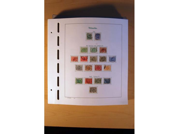 1849/1980, sehr schöne ungebrauchte, postfrische und gestempelte Sammlung mit einer Vielzahl an guten Werten, dabei Mi.-Nr. 3