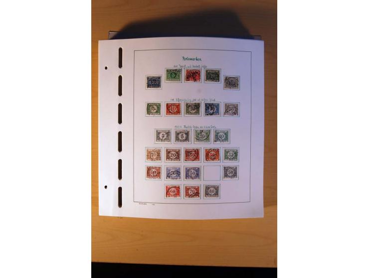 1849/1980, sehr schöne ungebrauchte, postfrische und gestempelte Sammlung mit einer Vielzahl an guten Werten, dabei Mi.-Nr. 3