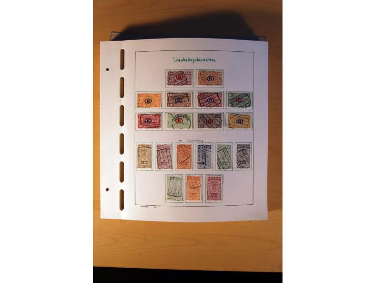 1849/1980, sehr schöne ungebrauchte, postfrische und gestempelte Sammlung mit einer Vielzahl an guten Werten, dabei Mi.-Nr. 3