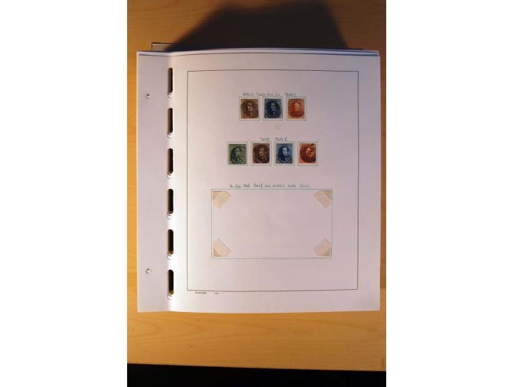 1849/1980, sehr schöne ungebrauchte, postfrische und gestempelte Sammlung mit einer Vielzahl an guten Werten, dabei Mi.-Nr. 3