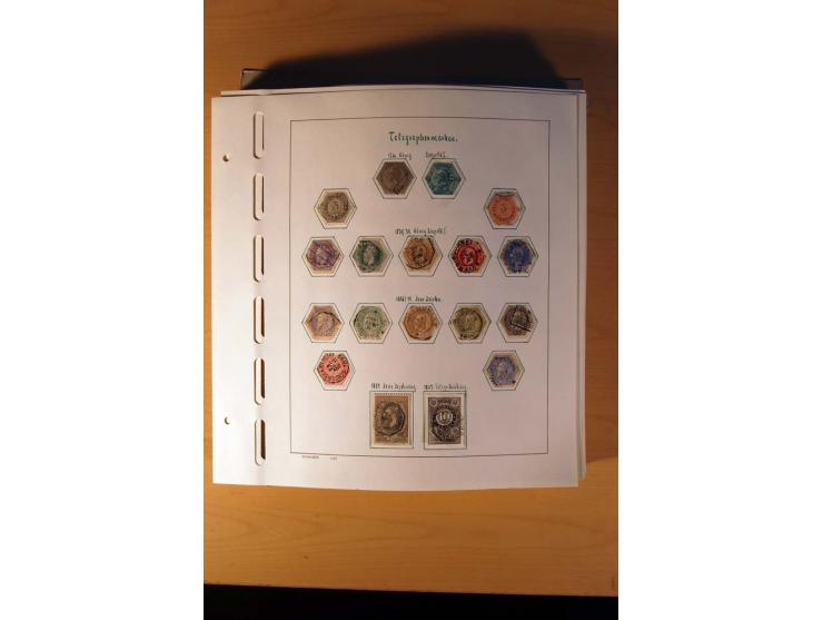 1849/1980, sehr schöne ungebrauchte, postfrische und gestempelte Sammlung mit einer Vielzahl an guten Werten, dabei Mi.-Nr. 3
