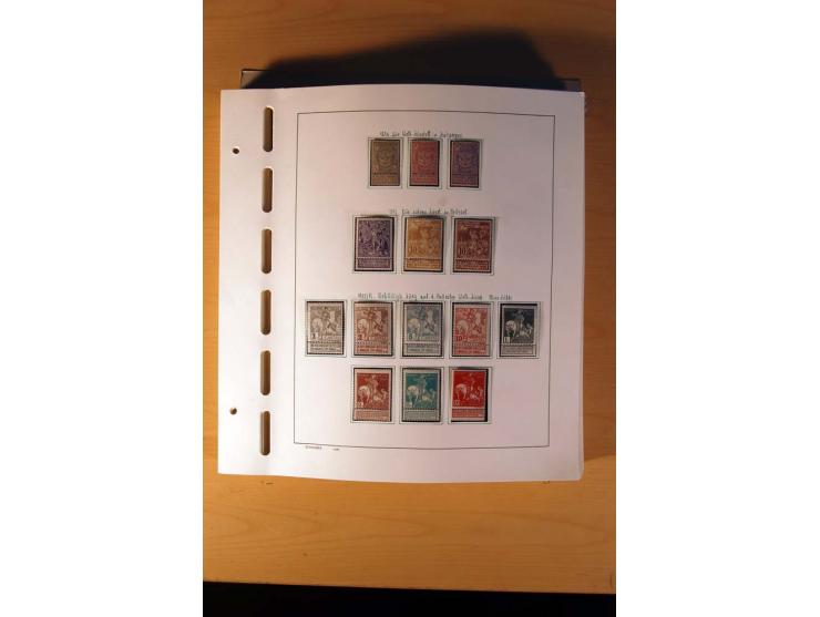 1849/1980, sehr schöne ungebrauchte, postfrische und gestempelte Sammlung mit einer Vielzahl an guten Werten, dabei Mi.-Nr. 3