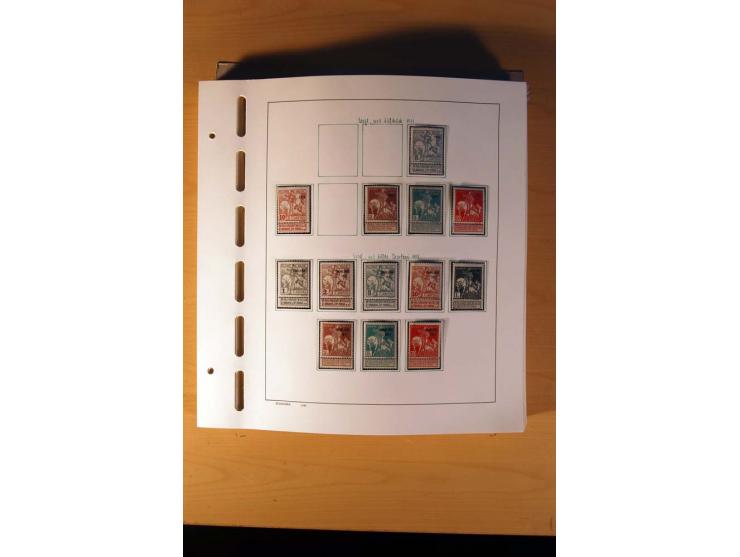 1849/1980, sehr schöne ungebrauchte, postfrische und gestempelte Sammlung mit einer Vielzahl an guten Werten, dabei Mi.-Nr. 3