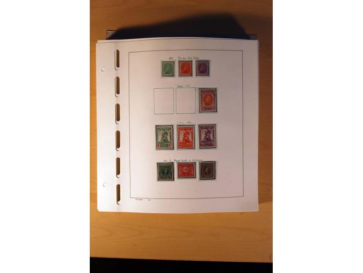1849/1980, sehr schöne ungebrauchte, postfrische und gestempelte Sammlung mit einer Vielzahl an guten Werten, dabei Mi.-Nr. 3