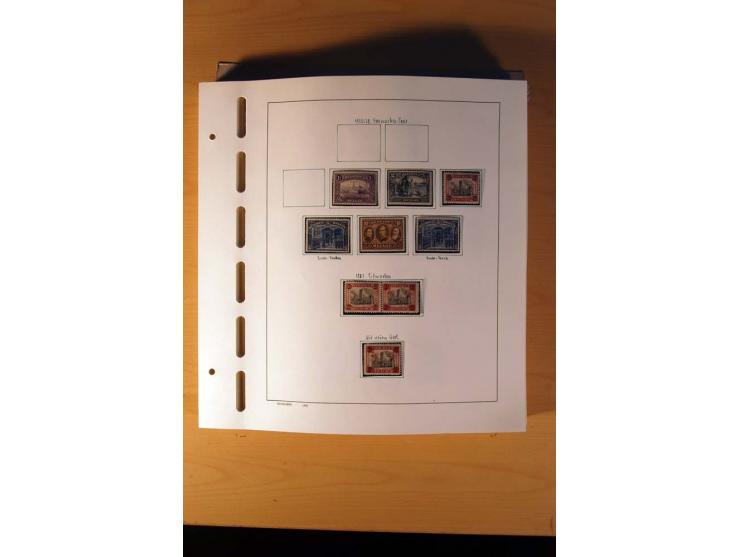 1849/1980, sehr schöne ungebrauchte, postfrische und gestempelte Sammlung mit einer Vielzahl an guten Werten, dabei Mi.-Nr. 3