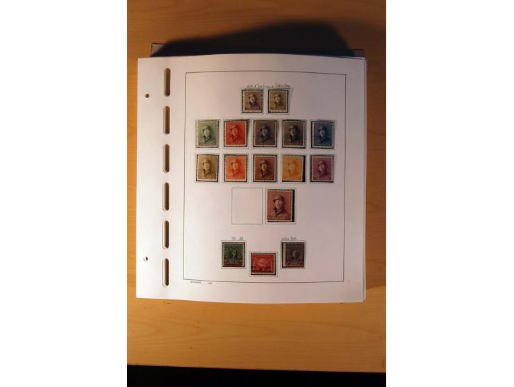 1849/1980, sehr schöne ungebrauchte, postfrische und gestempelte Sammlung mit einer Vielzahl an guten Werten, dabei Mi.-Nr. 3