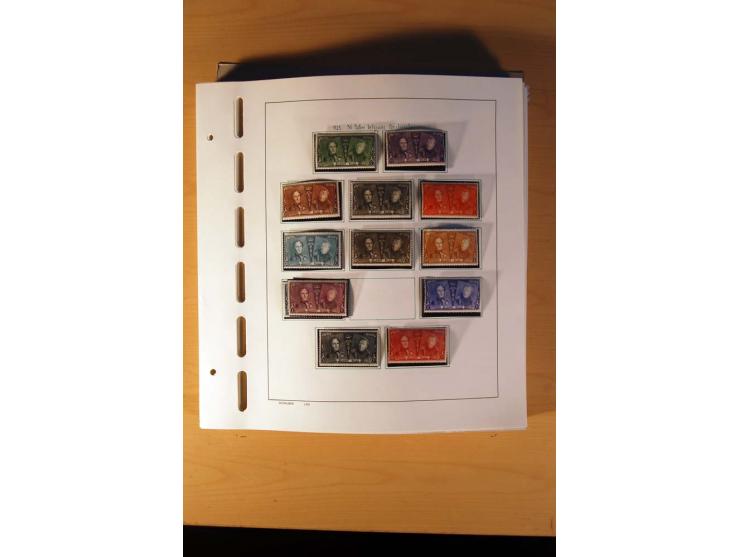 1849/1980, sehr schöne ungebrauchte, postfrische und gestempelte Sammlung mit einer Vielzahl an guten Werten, dabei Mi.-Nr. 3
