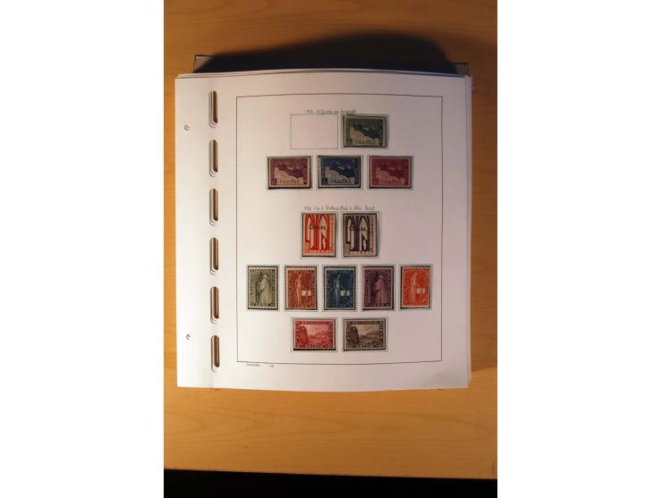 1849/1980, sehr schöne ungebrauchte, postfrische und gestempelte Sammlung mit einer Vielzahl an guten Werten, dabei Mi.-Nr. 3