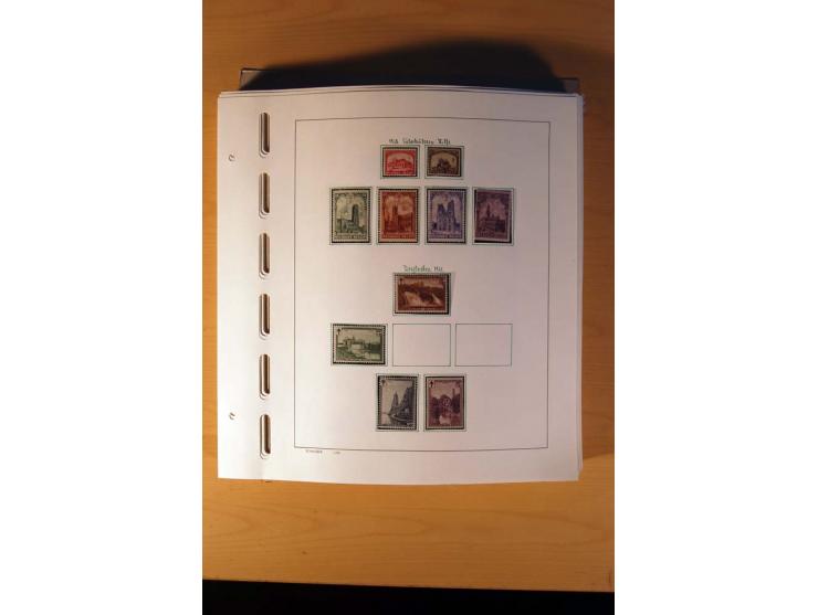 1849/1980, sehr schöne ungebrauchte, postfrische und gestempelte Sammlung mit einer Vielzahl an guten Werten, dabei Mi.-Nr. 3