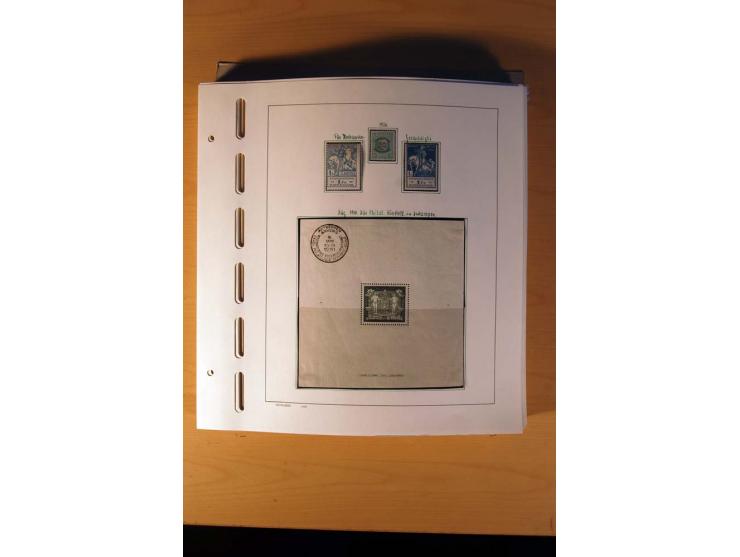 1849/1980, sehr schöne ungebrauchte, postfrische und gestempelte Sammlung mit einer Vielzahl an guten Werten, dabei Mi.-Nr. 3