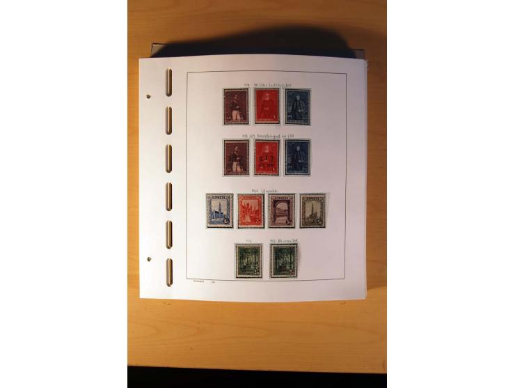 1849/1980, sehr schöne ungebrauchte, postfrische und gestempelte Sammlung mit einer Vielzahl an guten Werten, dabei Mi.-Nr. 3