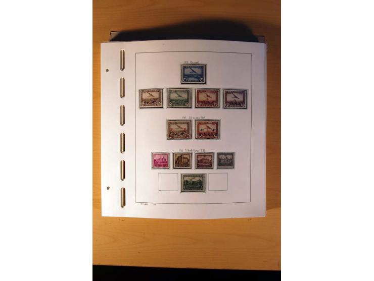 1849/1980, sehr schöne ungebrauchte, postfrische und gestempelte Sammlung mit einer Vielzahl an guten Werten, dabei Mi.-Nr. 3