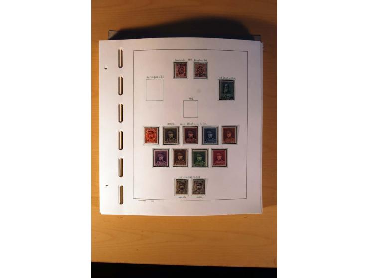 1849/1980, sehr schöne ungebrauchte, postfrische und gestempelte Sammlung mit einer Vielzahl an guten Werten, dabei Mi.-Nr. 3