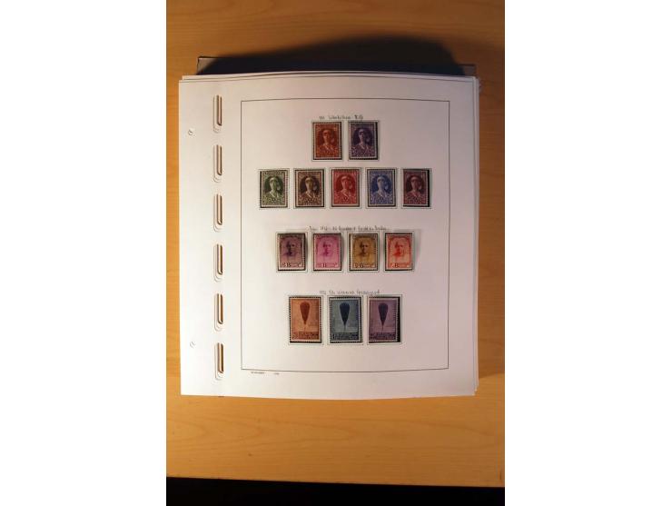 1849/1980, sehr schöne ungebrauchte, postfrische und gestempelte Sammlung mit einer Vielzahl an guten Werten, dabei Mi.-Nr. 3
