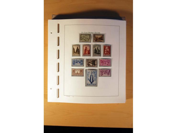 1849/1980, sehr schöne ungebrauchte, postfrische und gestempelte Sammlung mit einer Vielzahl an guten Werten, dabei Mi.-Nr. 3