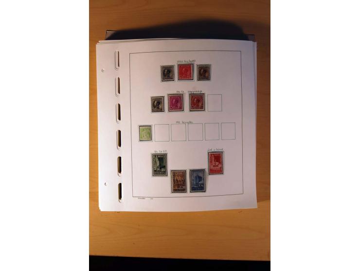 1849/1980, sehr schöne ungebrauchte, postfrische und gestempelte Sammlung mit einer Vielzahl an guten Werten, dabei Mi.-Nr. 3