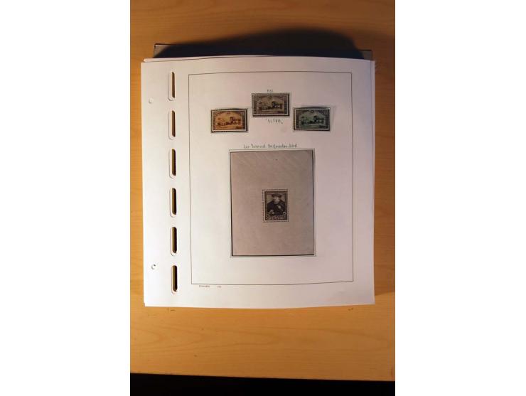 1849/1980, sehr schöne ungebrauchte, postfrische und gestempelte Sammlung mit einer Vielzahl an guten Werten, dabei Mi.-Nr. 3