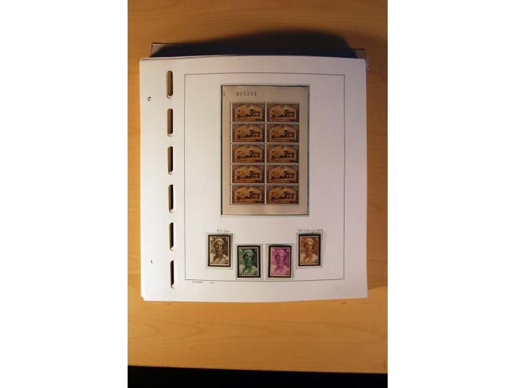 1849/1980, sehr schöne ungebrauchte, postfrische und gestempelte Sammlung mit einer Vielzahl an guten Werten, dabei Mi.-Nr. 3