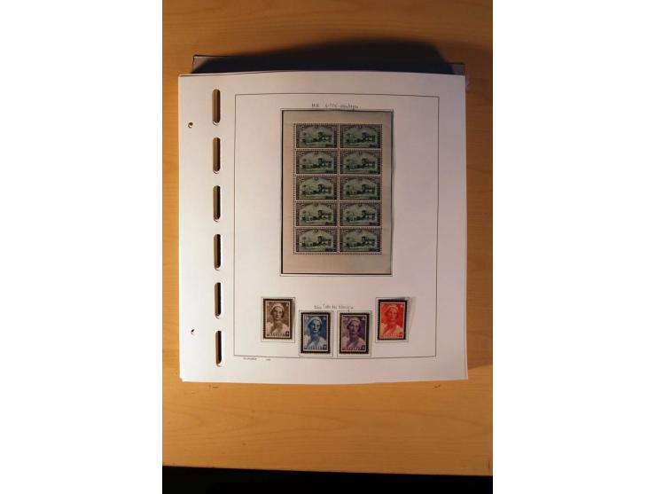1849/1980, sehr schöne ungebrauchte, postfrische und gestempelte Sammlung mit einer Vielzahl an guten Werten, dabei Mi.-Nr. 3