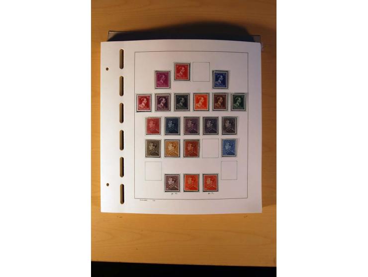 1849/1980, sehr schöne ungebrauchte, postfrische und gestempelte Sammlung mit einer Vielzahl an guten Werten, dabei Mi.-Nr. 3