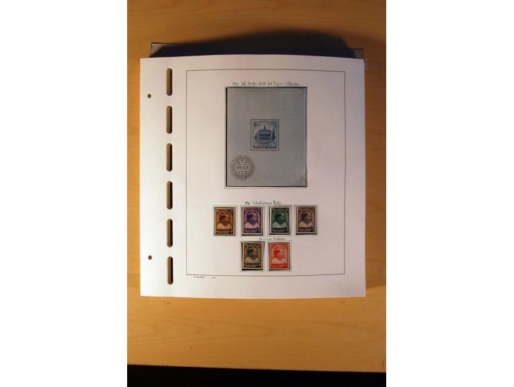 1849/1980, sehr schöne ungebrauchte, postfrische und gestempelte Sammlung mit einer Vielzahl an guten Werten, dabei Mi.-Nr. 3