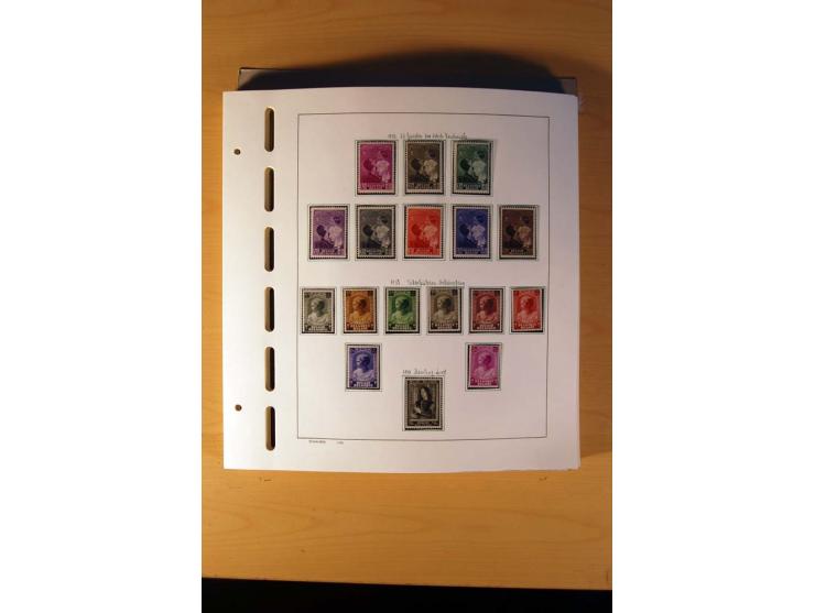 1849/1980, sehr schöne ungebrauchte, postfrische und gestempelte Sammlung mit einer Vielzahl an guten Werten, dabei Mi.-Nr. 3