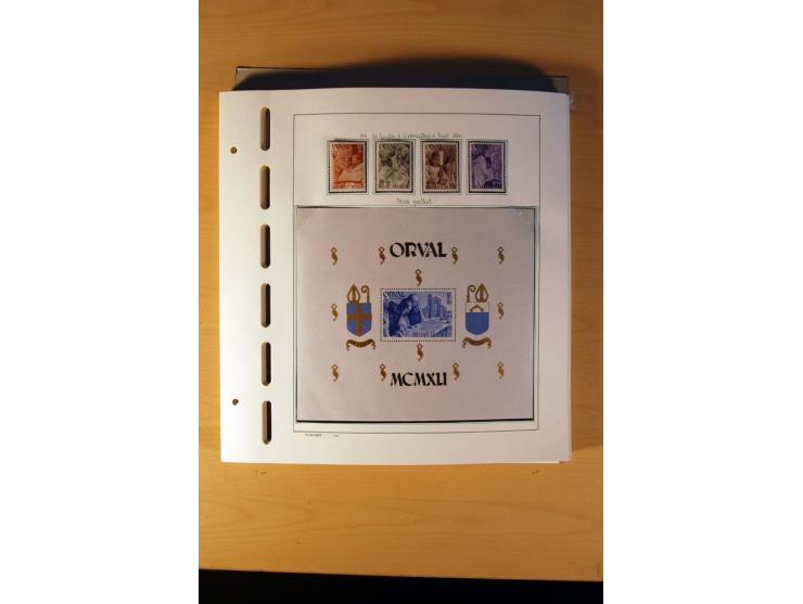 1849/1980, sehr schöne ungebrauchte, postfrische und gestempelte Sammlung mit einer Vielzahl an guten Werten, dabei Mi.-Nr. 3