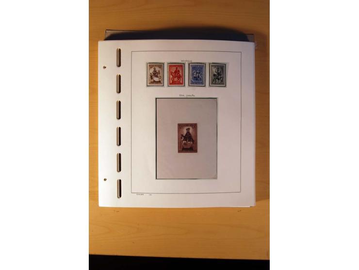 1849/1980, sehr schöne ungebrauchte, postfrische und gestempelte Sammlung mit einer Vielzahl an guten Werten, dabei Mi.-Nr. 3