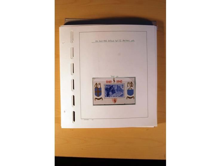 1849/1980, sehr schöne ungebrauchte, postfrische und gestempelte Sammlung mit einer Vielzahl an guten Werten, dabei Mi.-Nr. 3