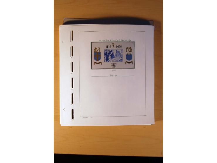 1849/1980, sehr schöne ungebrauchte, postfrische und gestempelte Sammlung mit einer Vielzahl an guten Werten, dabei Mi.-Nr. 3