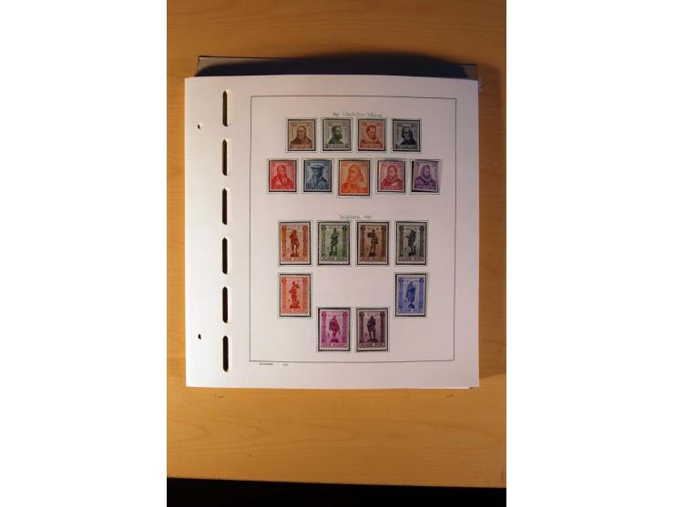1849/1980, sehr schöne ungebrauchte, postfrische und gestempelte Sammlung mit einer Vielzahl an guten Werten, dabei Mi.-Nr. 3