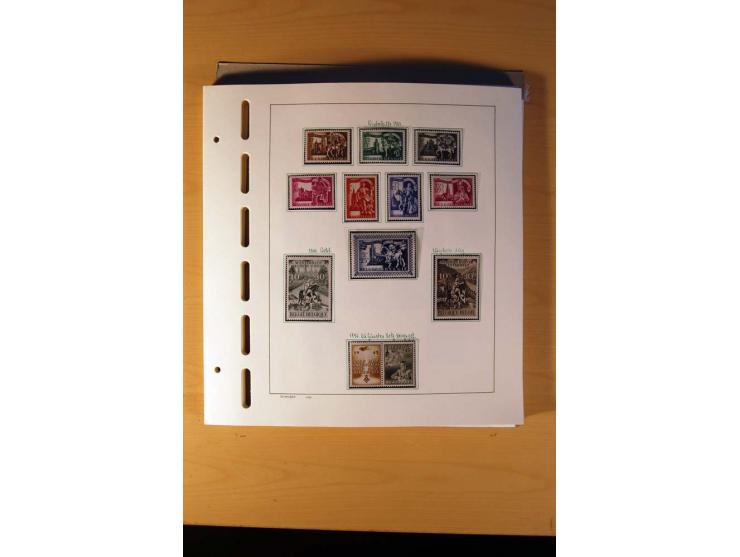 1849/1980, sehr schöne ungebrauchte, postfrische und gestempelte Sammlung mit einer Vielzahl an guten Werten, dabei Mi.-Nr. 3