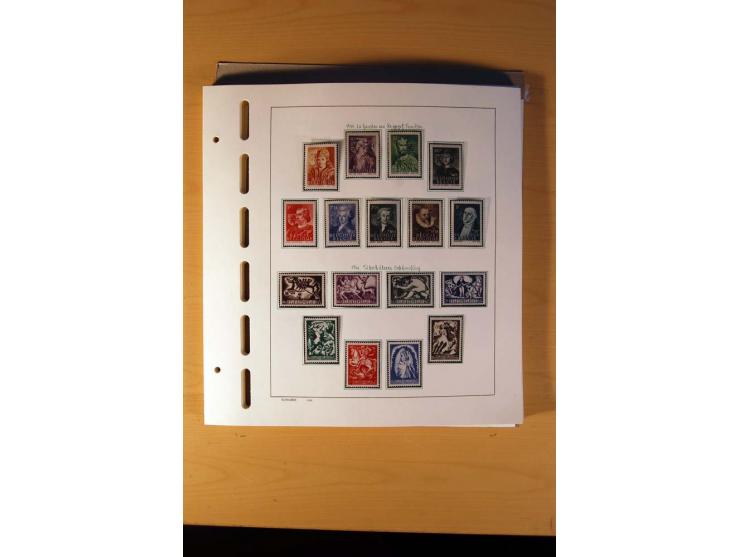1849/1980, sehr schöne ungebrauchte, postfrische und gestempelte Sammlung mit einer Vielzahl an guten Werten, dabei Mi.-Nr. 3