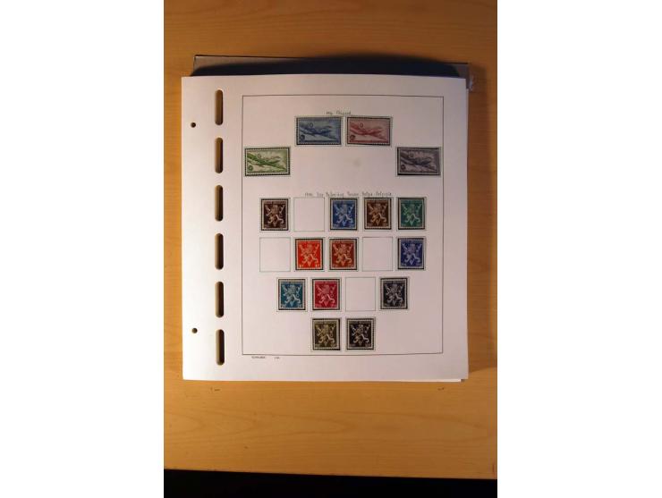 1849/1980, sehr schöne ungebrauchte, postfrische und gestempelte Sammlung mit einer Vielzahl an guten Werten, dabei Mi.-Nr. 3